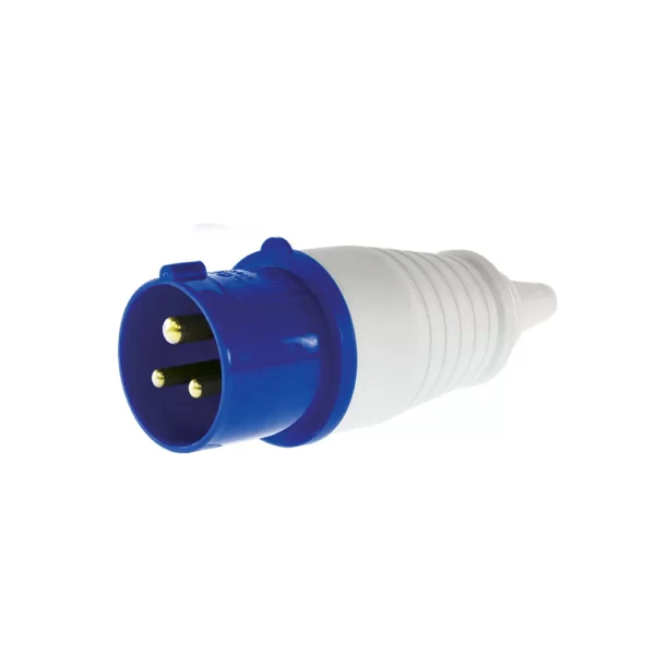 Enchufe Macho Volante 3x16A IP44 LEXO
