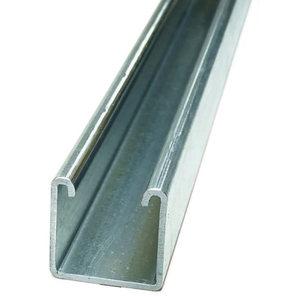 Riel RUC Unistrut Zincado 42x42 x 3 mts