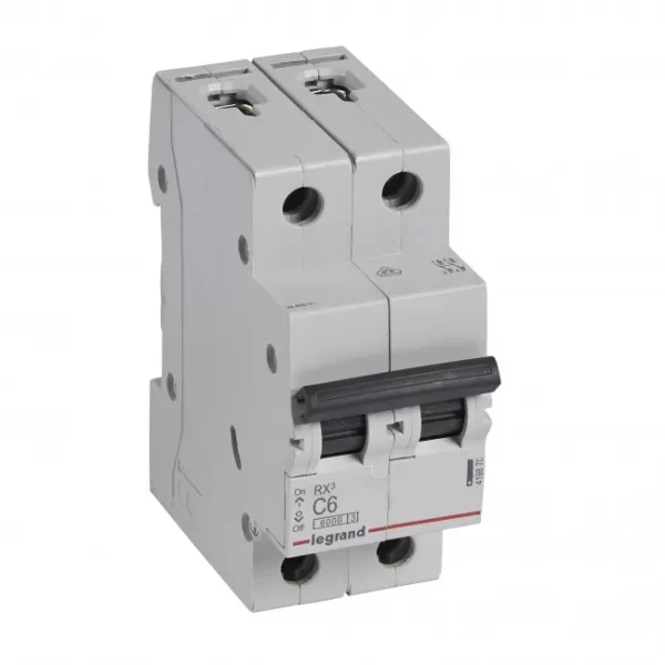 Interruptor Automático 2x25A Legrand Curva C 6Ka