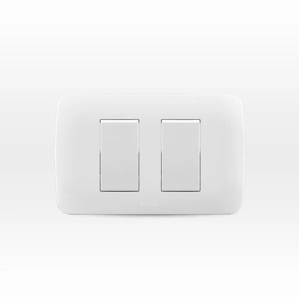 Interruptor 9/15 Simple Embutido Blanco