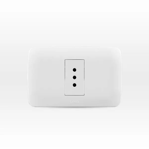 Enchufe Simple 10a Blanco