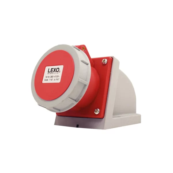 Enchufe Hembra Sobre Puesta 4X16 IP67 LEXO