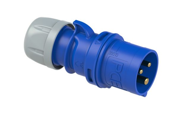 Enchufe Macho Volante 3x32 IP44 PCE