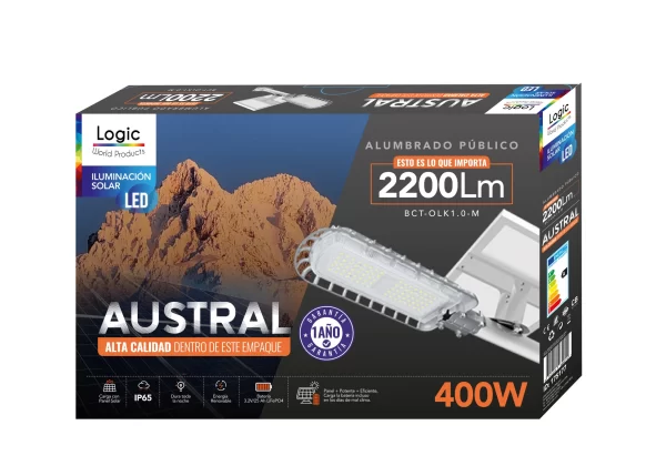 Luminaria Solar Publica 400w