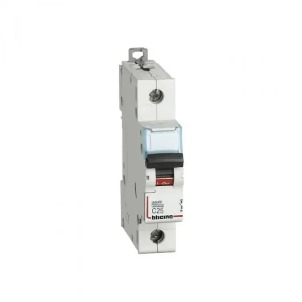 Interruptor Automático 1x25A Bticino Curva C 6Ka