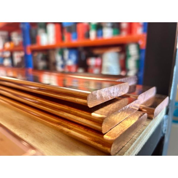 Barra 25x5 mm Cobre Desnudo ccr 350a Tosun
