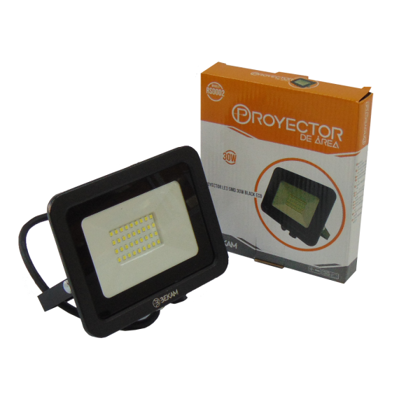 Foco Proyector Led SMD 10W Black ECO 6500K